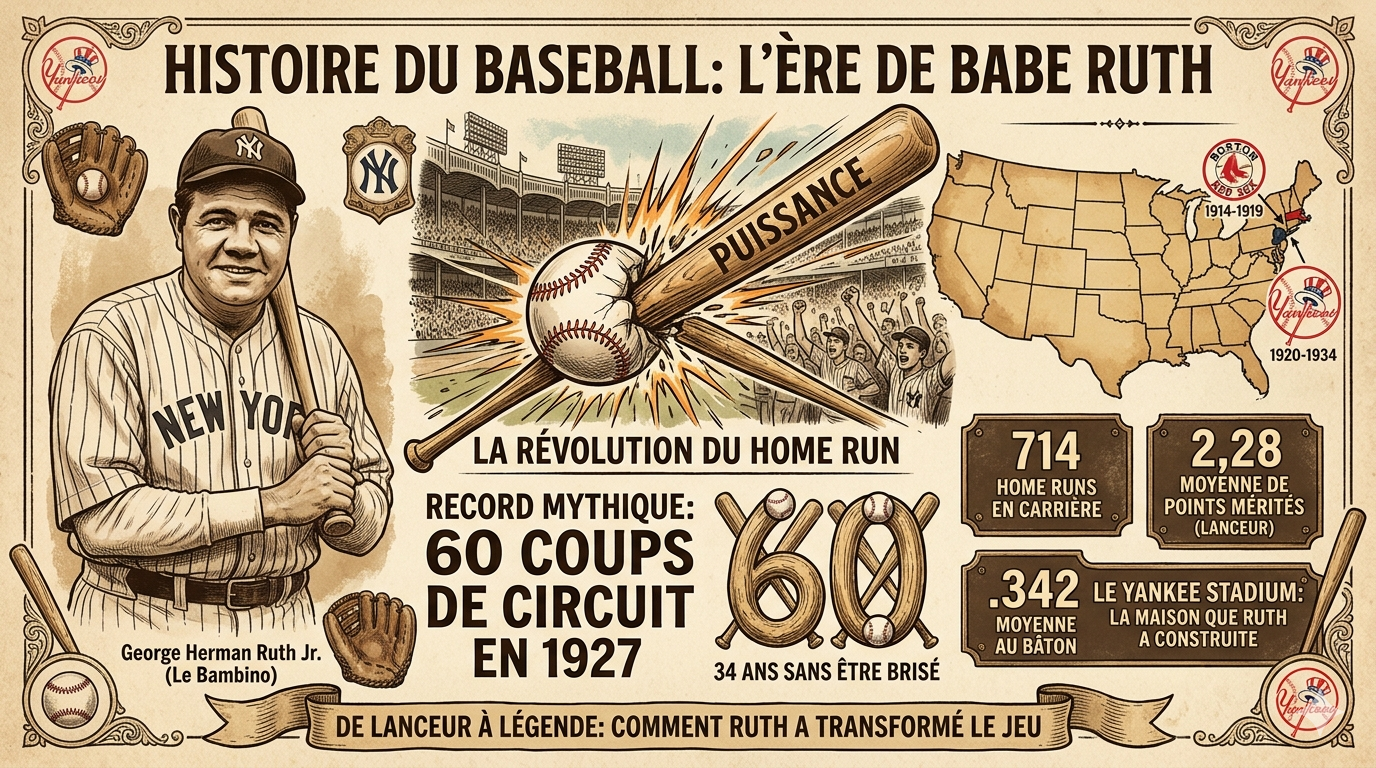 Babe Ruth et la révolution du coup de circuit
