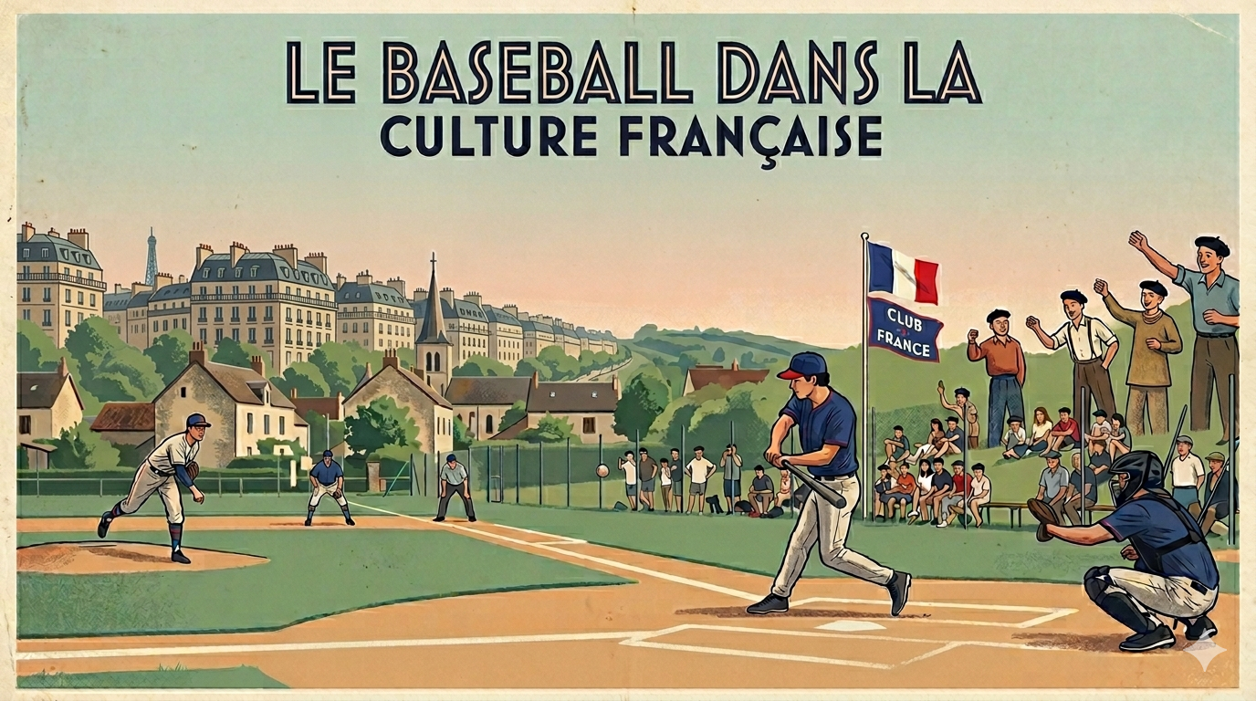 Le baseball dans la culture française : films, livres et médias