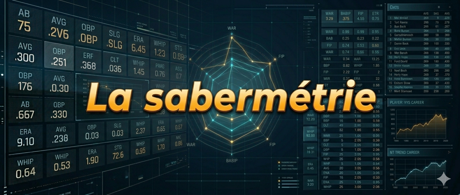 La sabermétrie : qu'est-ce que c'est et pourquoi ça compte ?