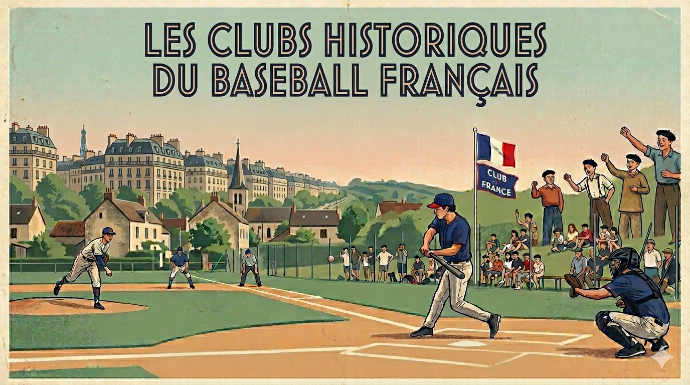 Les clubs historiques du baseball français