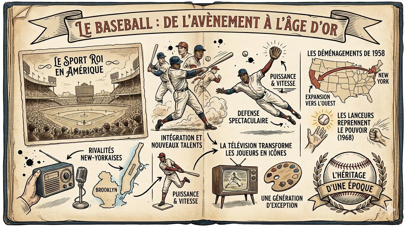 L'âge d'or des années 1950-1960 : Mays, Mantle, Aaron