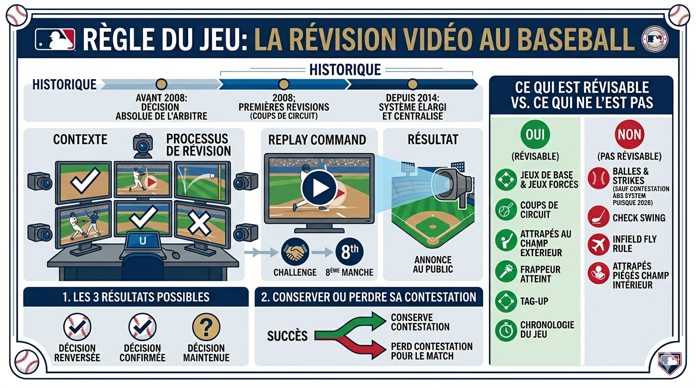Comment fonctionne la révision vidéo (replay review)